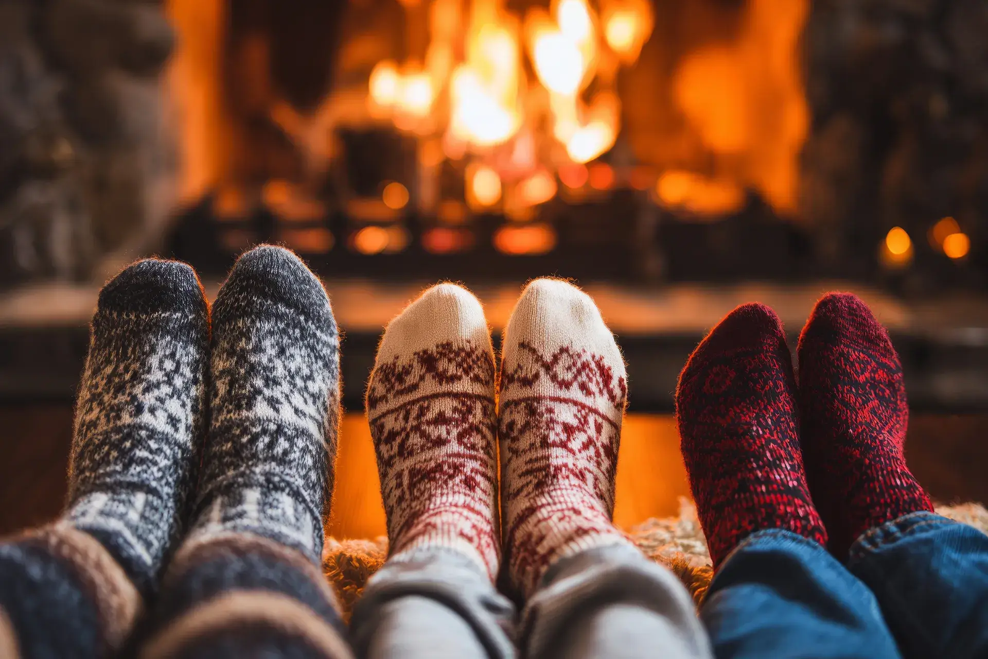 Ferienhäuser mit Kamin