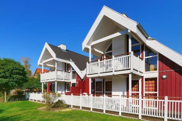 Ferienhaus Kolumbus mit Balkon & Terrasse in Wendisch Rietz