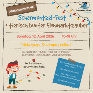 Scharmuntzel-Fest mit Flohmarktzauber Frühling