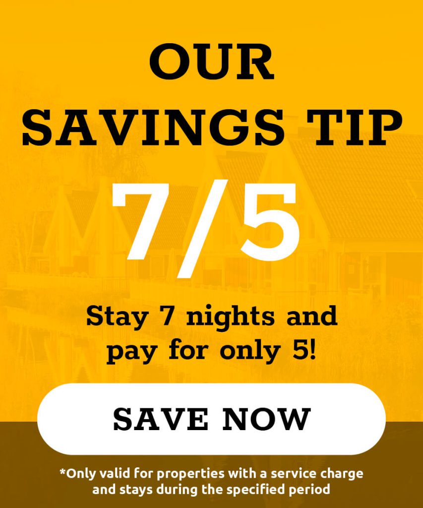 7 nights = pay for 5